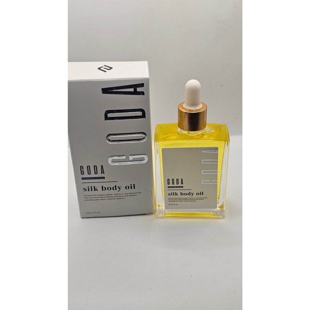 GODA Silk Body Oil Women - Firming Anti Aging Moisturizing Formula, Crepey Skin